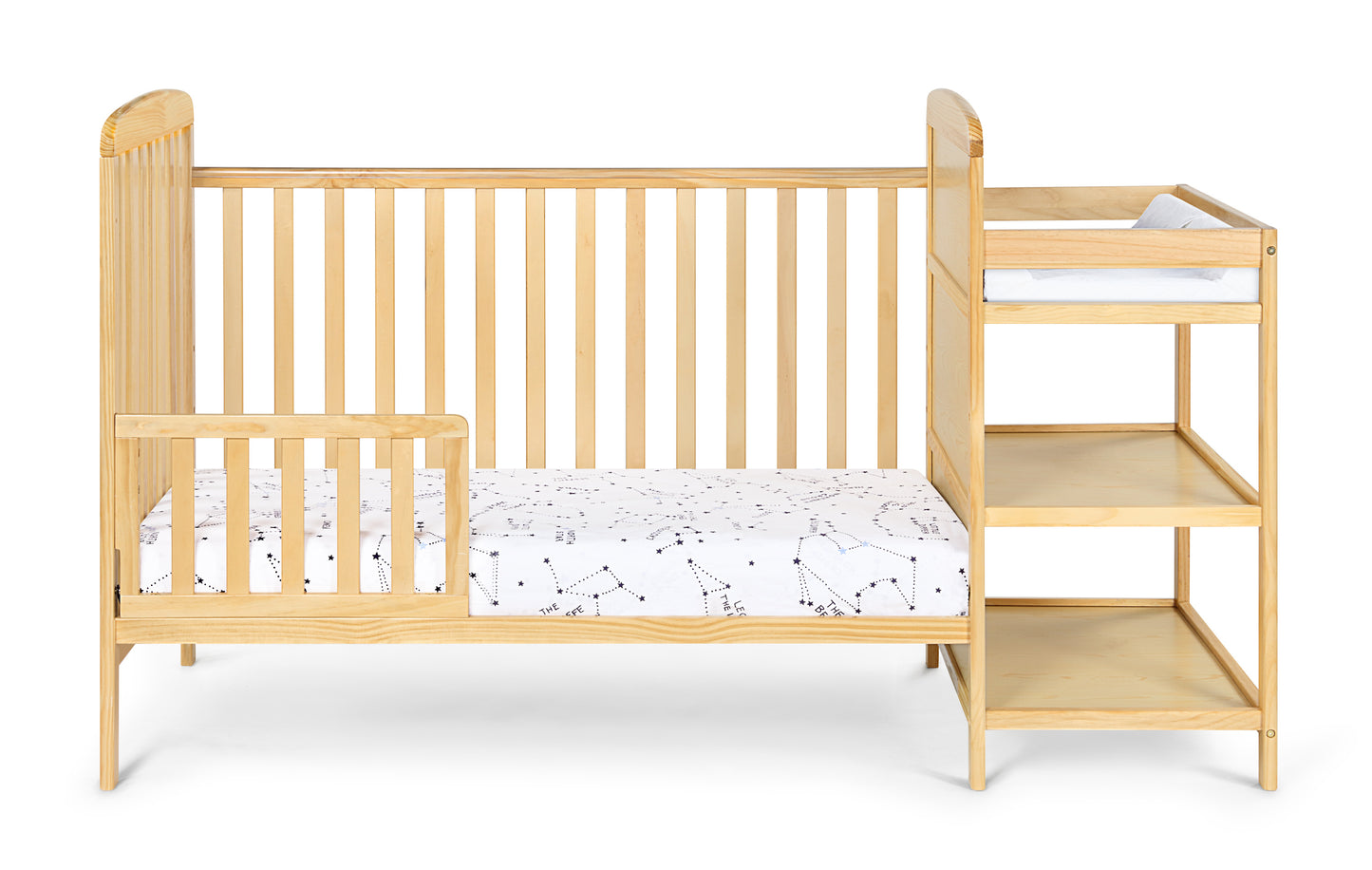 Ramsey Crib and Changer Combo Natural