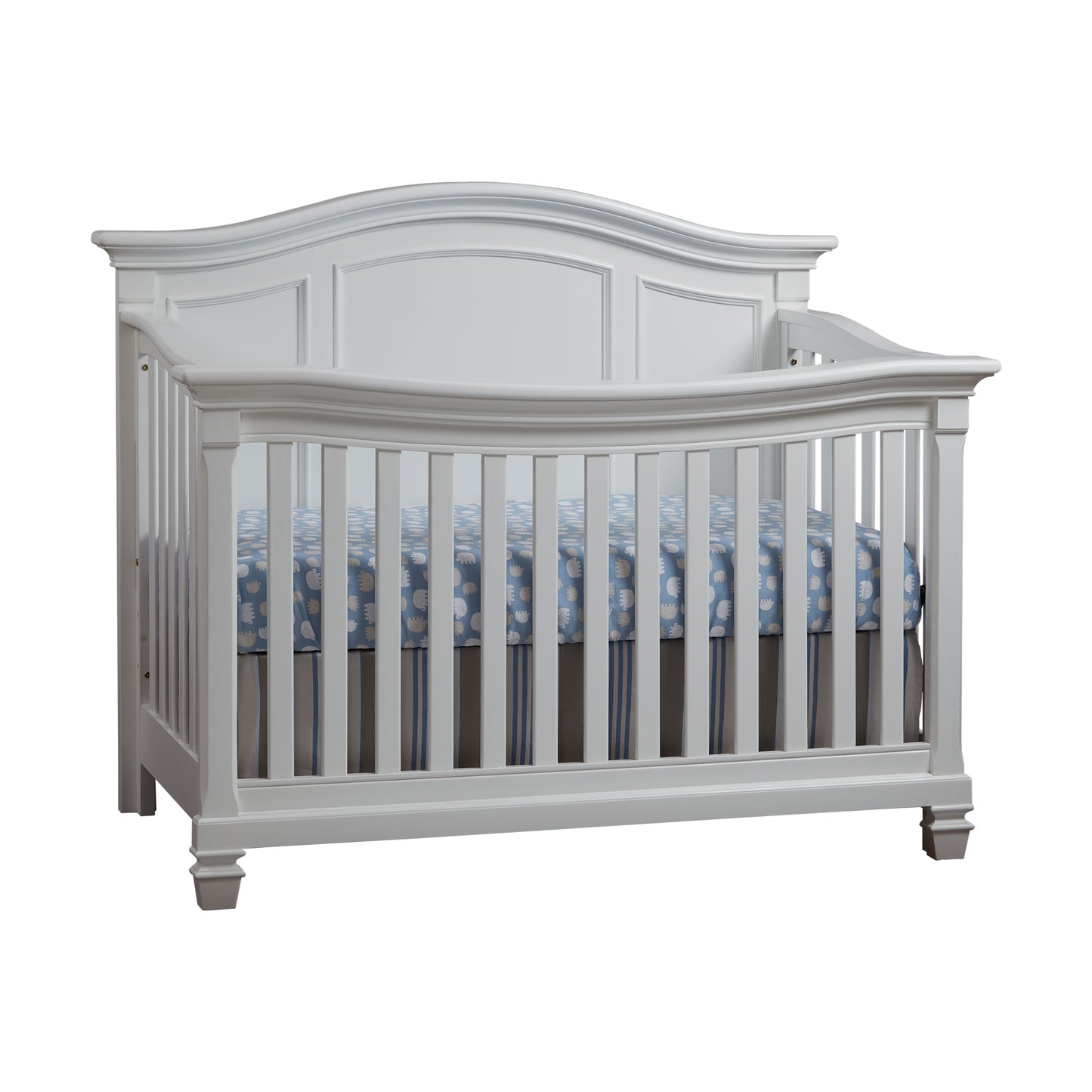 Glendale 4-in-1 Convertible Crib Pure White
