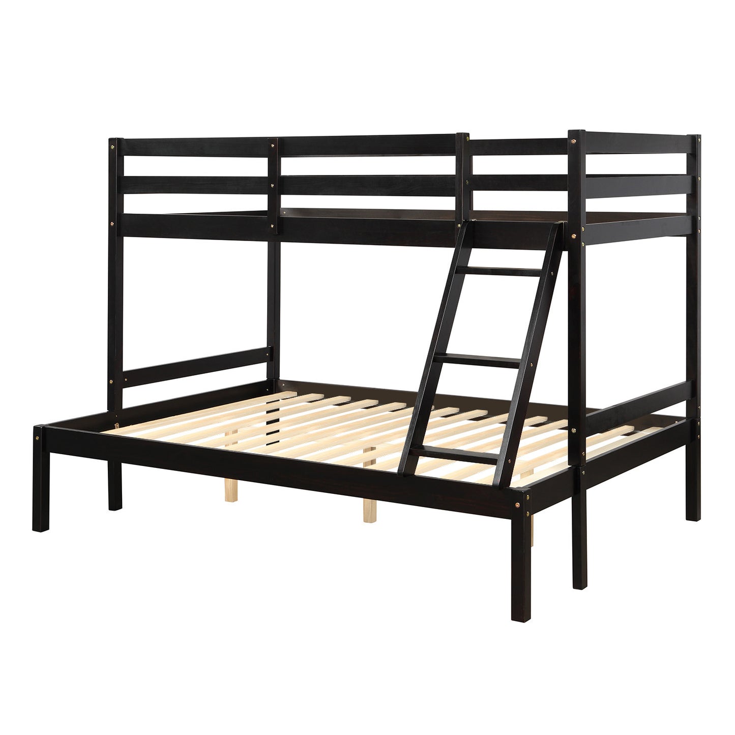 Twin over full bunk bed (Espresso)