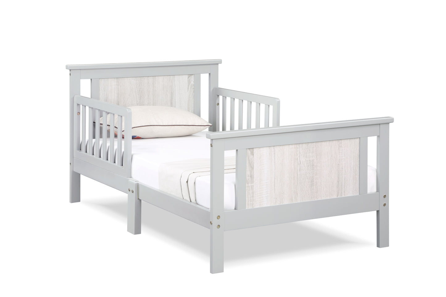 Connelly Reversible Panel Toddler Bed Gray/Rockport Gray