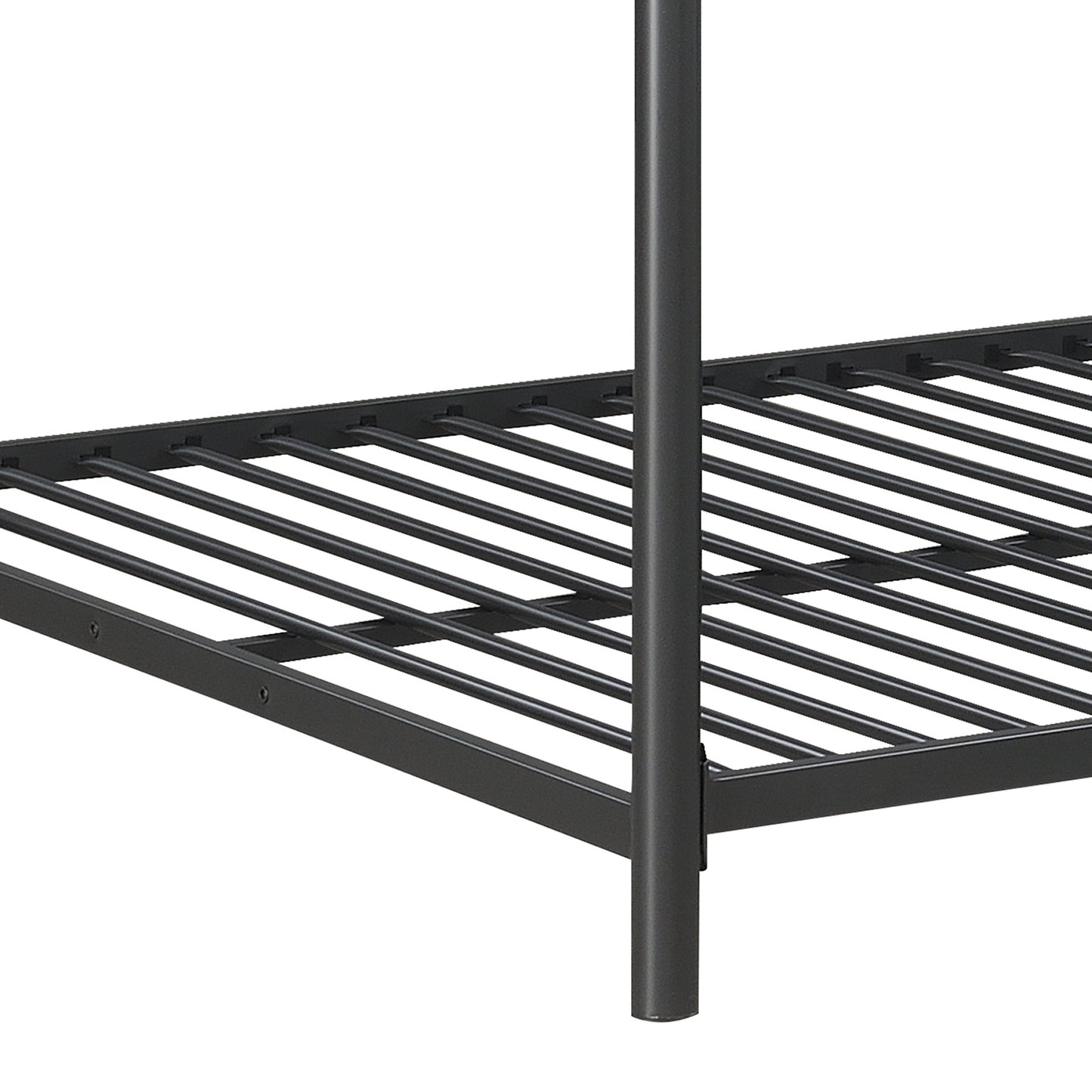 Furniture   Triple Bunk Bed, FULL/FULL/FULL, black